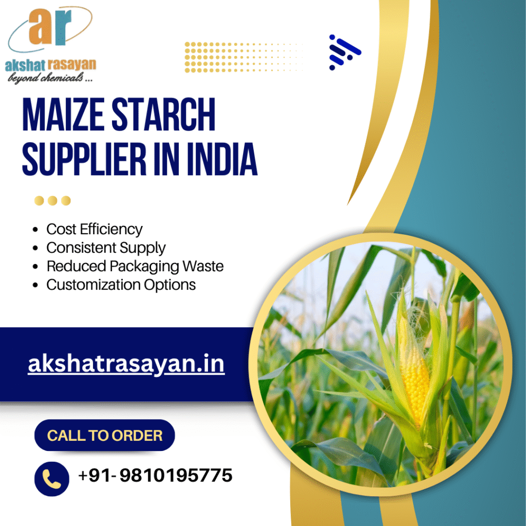 best maize starch supplier in India