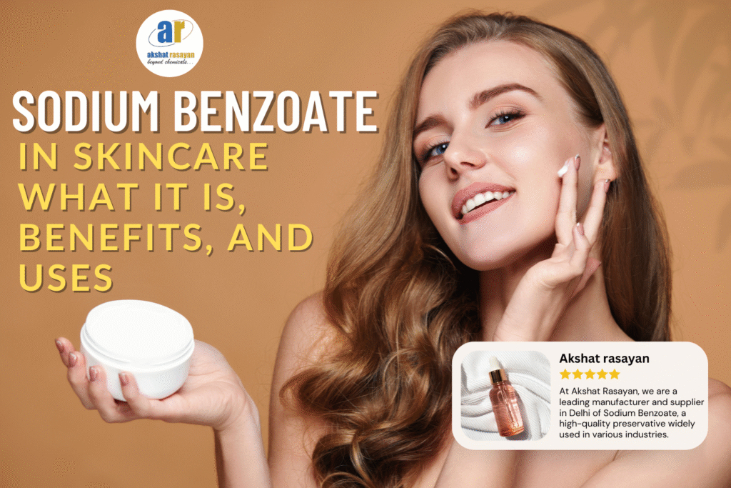 sodium benzoate in skincare