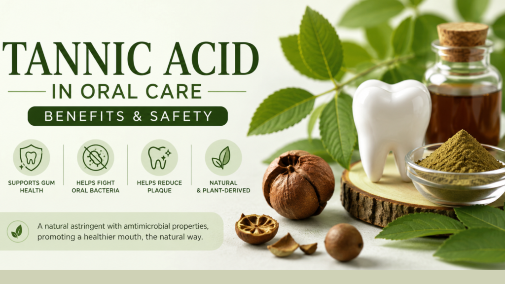 Tannic Acid in Oral Care: Benefits, Safety, and Why It’s a Key Pharmaceutical Ingredient
