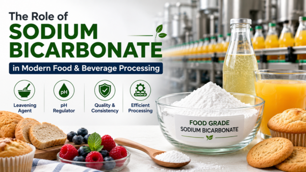 The Role of Sodium Bicarbonate in Modern Food & Beverage Processing