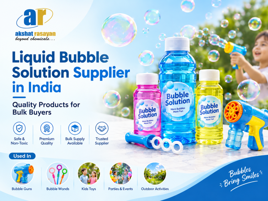 Liquid Bubble Solution Manufacturer