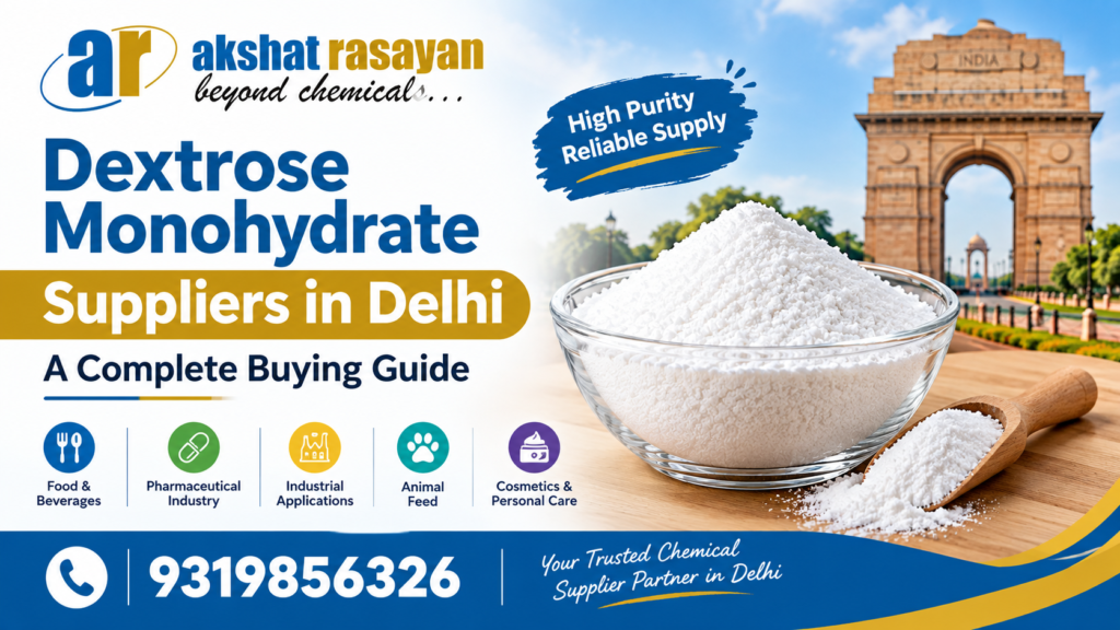 Dextrose Monohydrate Suppliers in Delhi: A Complete Buying Guide